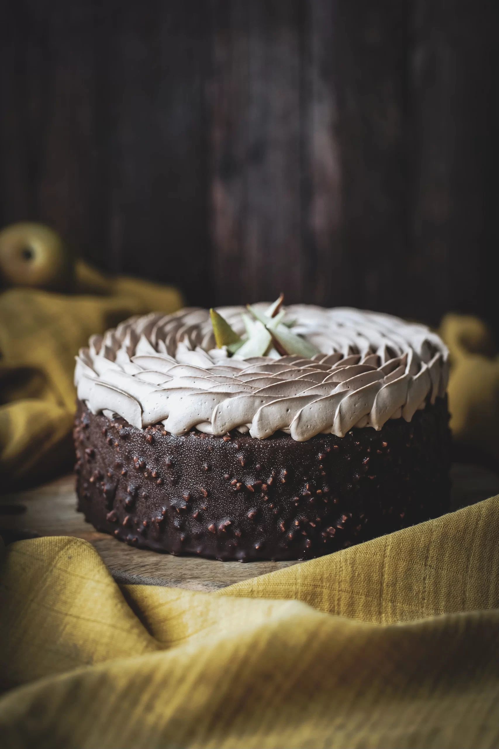 Entremet-poires-chocolat